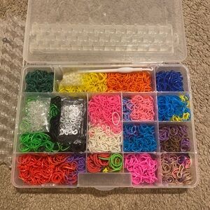 Colorful Rubber Band Loom Kit